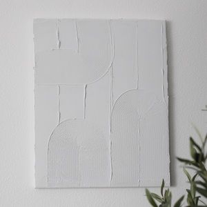 Textured Canvas Minimalistic Wall Art